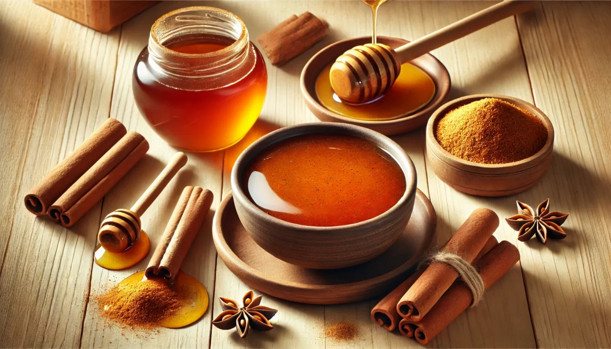 ماسک دارچین و عسل