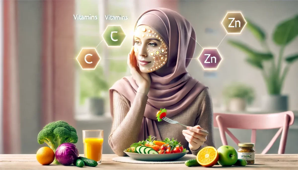 سوخت رسانی به پوست از درون با تغذیه سالم