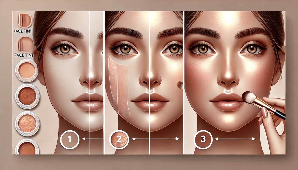 چگونه از تینت صورت برای یک آرایش سبک و طبیعی استفاده کنیم