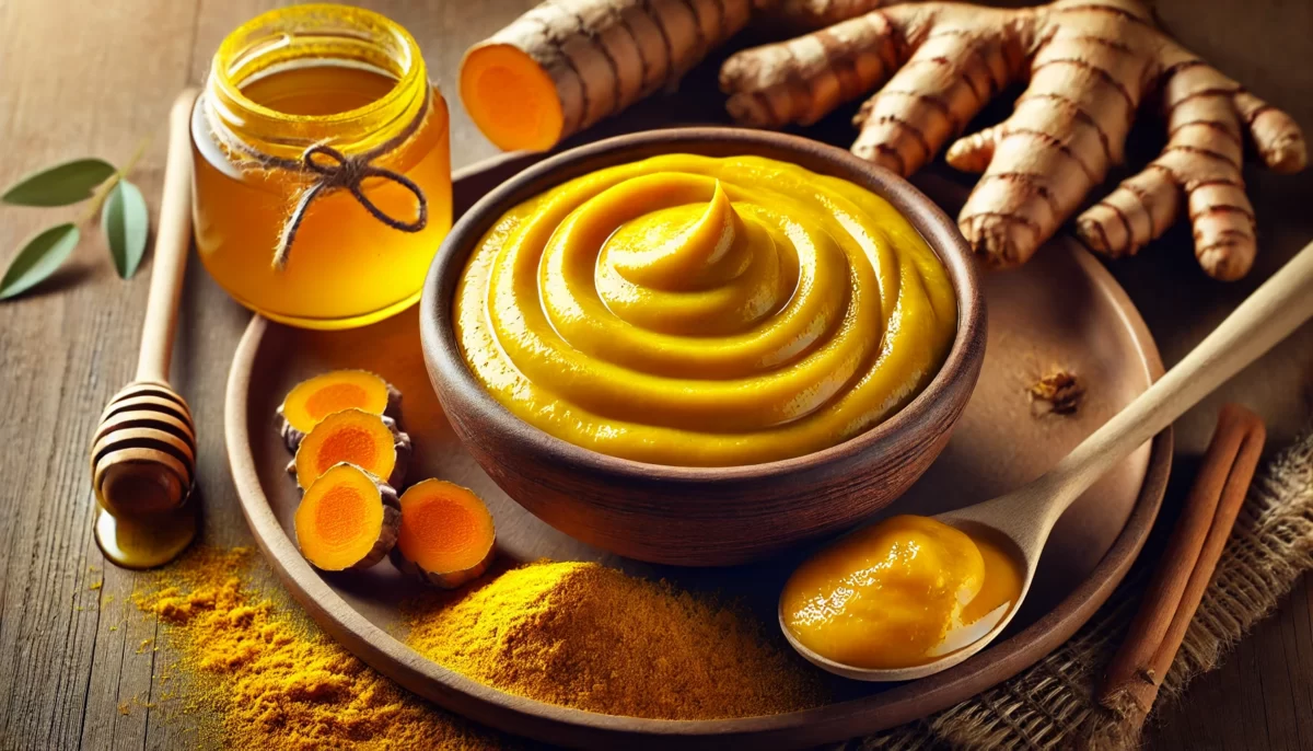 ماسک زردچوبه و عسل