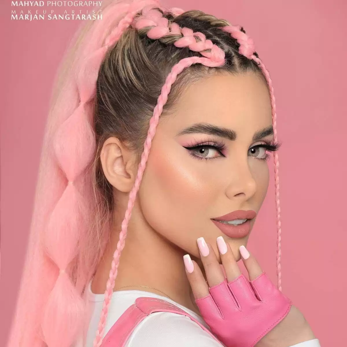 نمونه کارهای سالن زیبایی سالن زیبایی مرجان سنگتراش