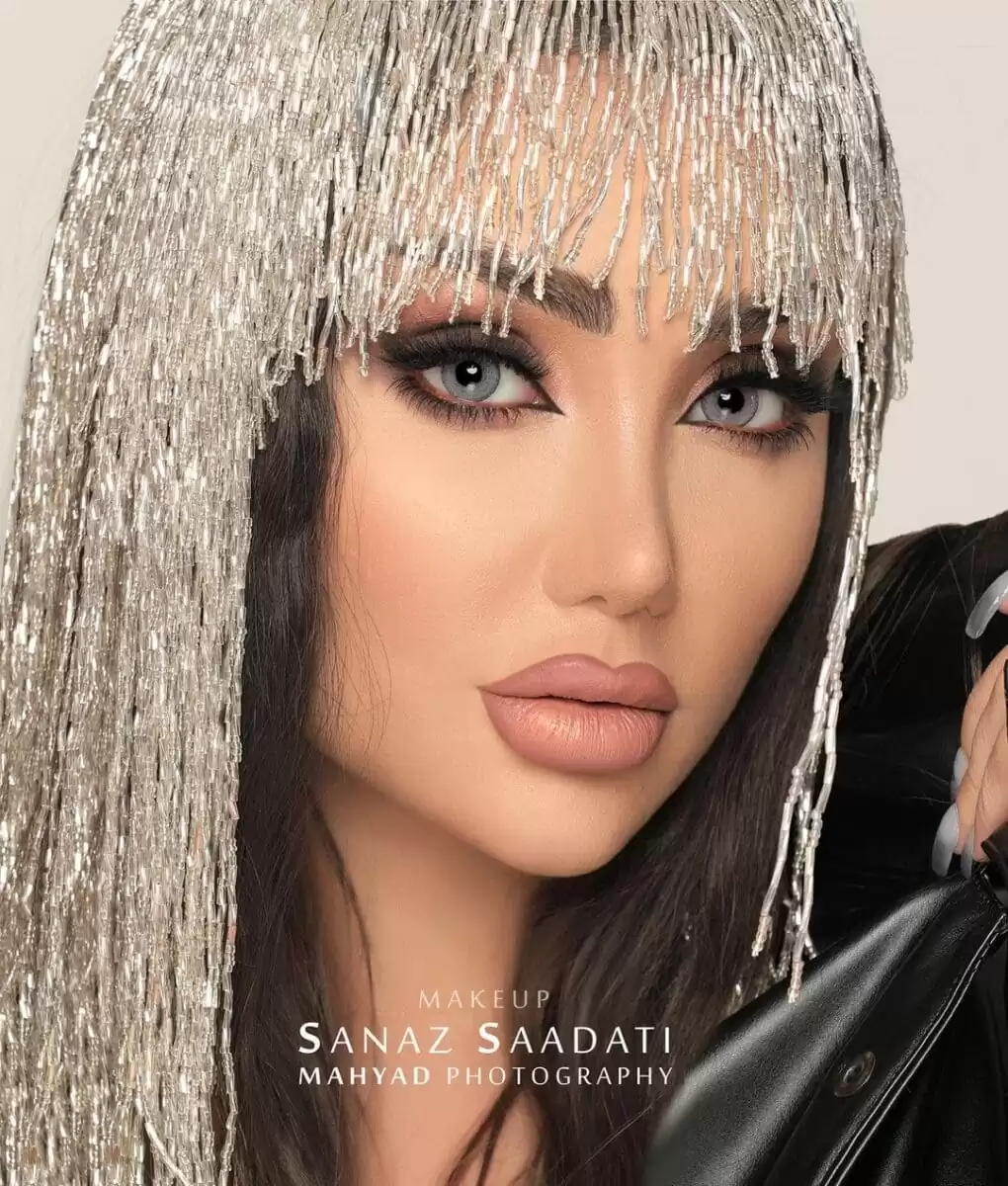 نمونه کارهای سالن زیبایی سالن زیبایی ساناز سعادتی