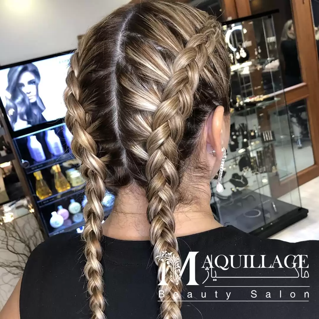 نمونه کارهای سالن زیبایی سالن زیبایی ماکیاژ