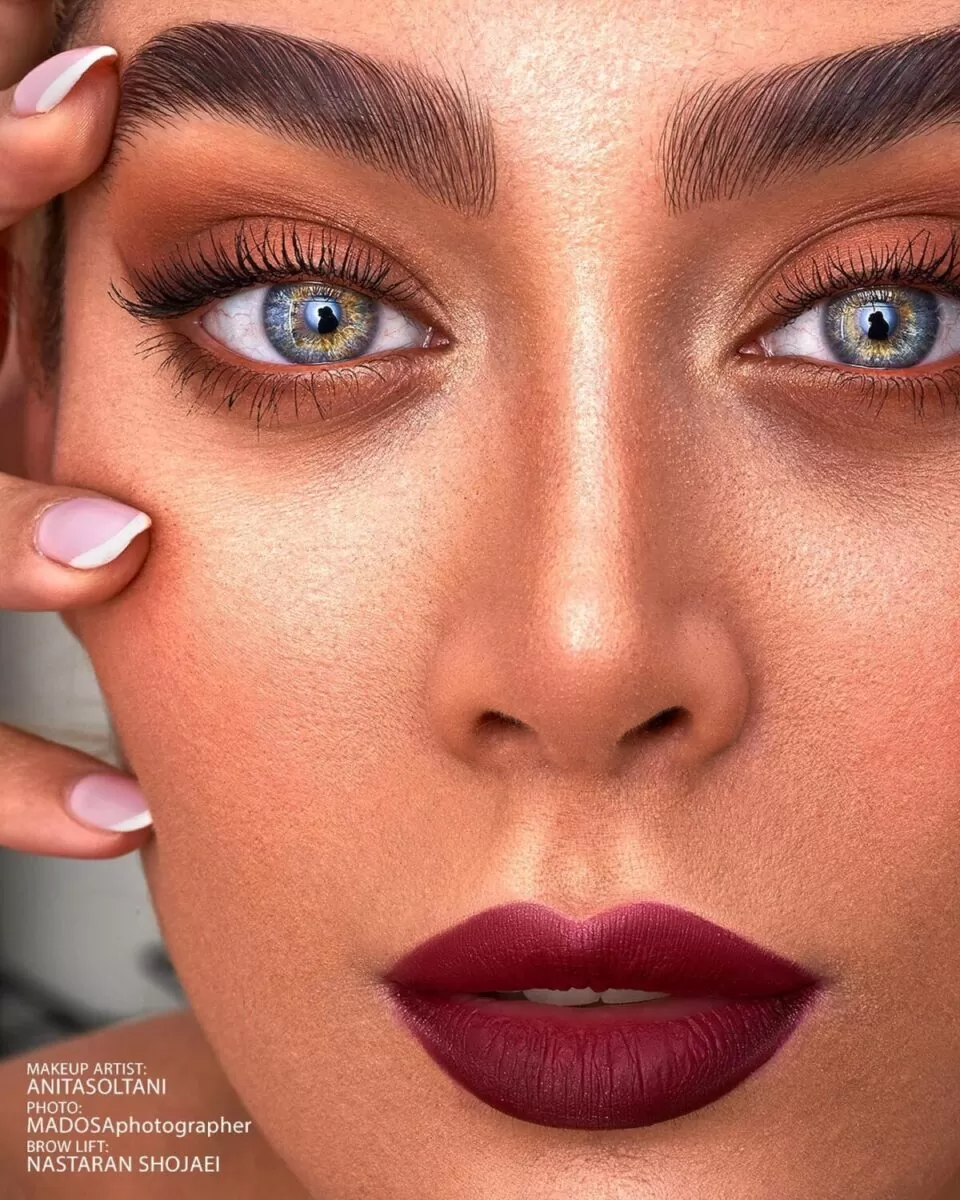 نمونه کارهای سالن زیبایی سالن زیبایی آپامه