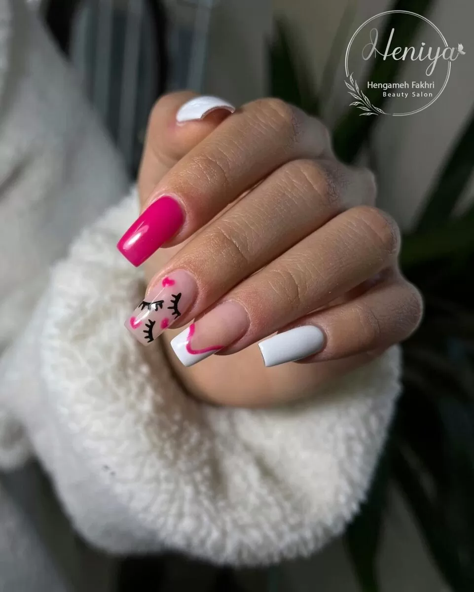 نمونه کارهای سالن زیبایی سالن زیبایی هنیا